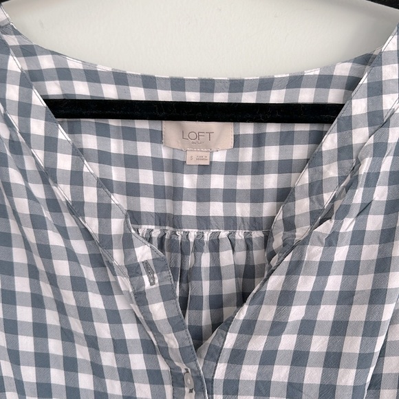 Loft Tie Front Blouse - Picture 2 of 7